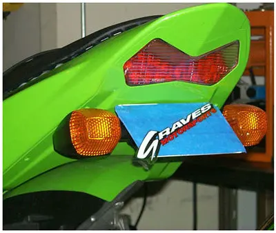 Graves Motorsports Kawasaki Zx-636 + Zx-6Rr Fender Eliminator Kit 2003-2004 1