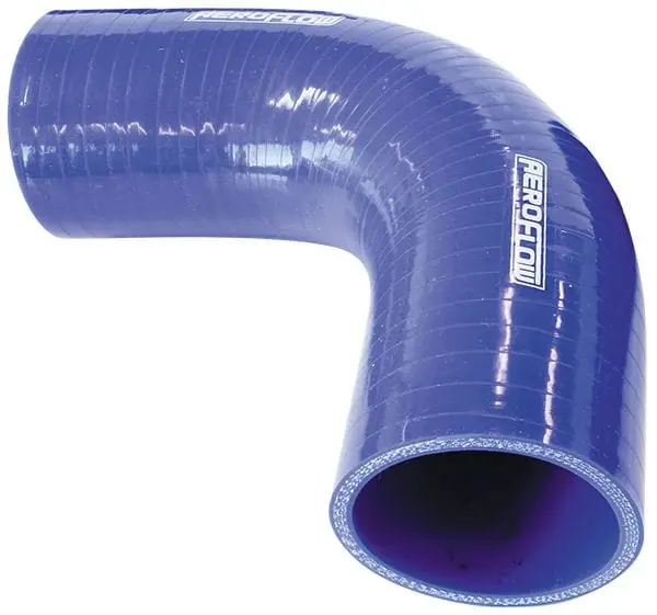 Gloss Blue 90-Degree High-Temp Silicone Hose Elbow – 3" Inner Diameter (76Mm), Part Af9003-300 1