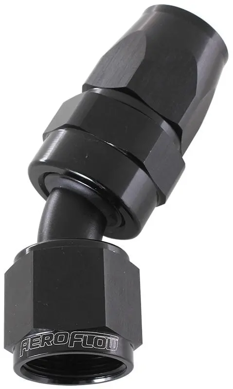 200 Series -4An Ptfe 30° Hose End, Black (Af207-04Dblk) 1