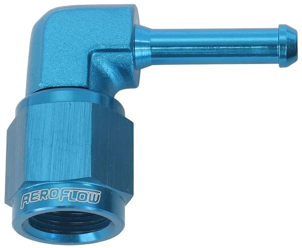 3/16" To -4An 90-Degree Hose Barb Fitting (Af413-04) 1