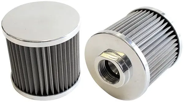 Stainless Steel Billet Crankcase Breather – -10An Female Port (Af77-2000) 1