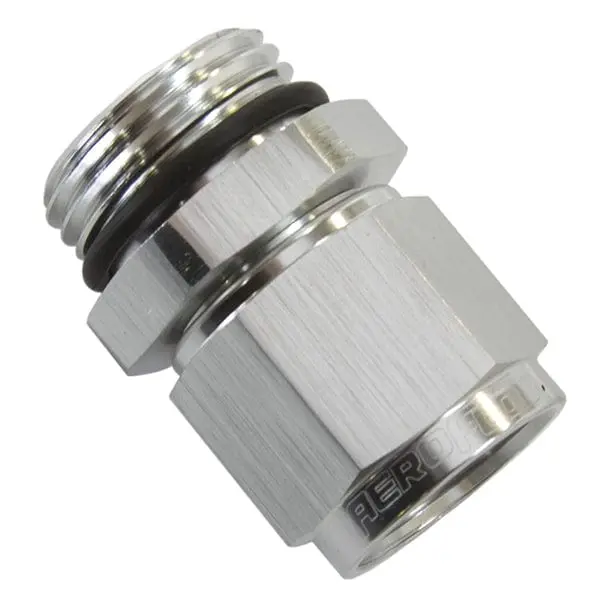 Male -10 Orb To Female -10An Swivel Adapter – Aluminum Fitting Af907-10S 1