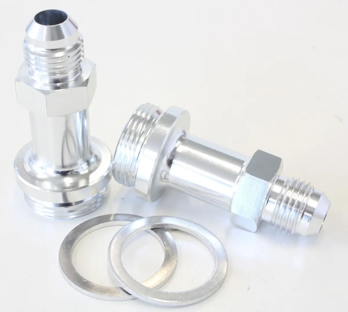 Af700-06-Ls Carburetor Adapter – 7/8" Male To -6An, 1-3/4" Length 1