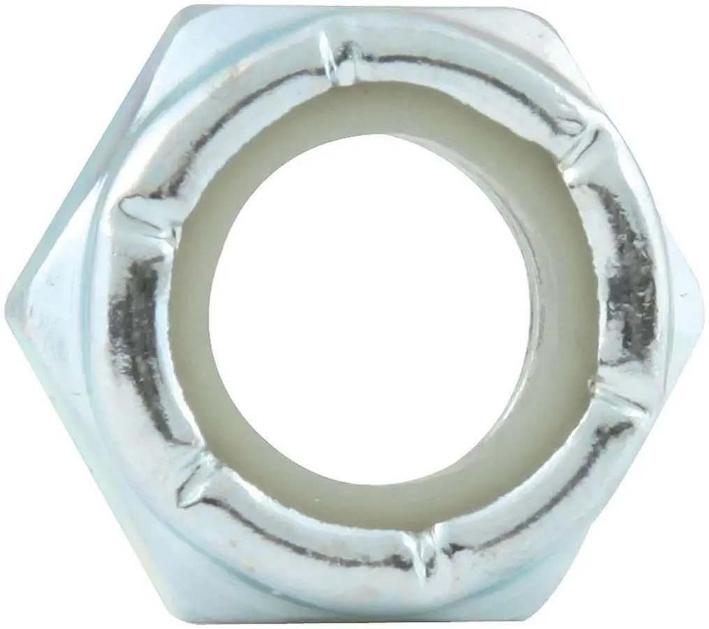 Allstar Performance Nylon-Locking Hex Nuts – Grade 8, 10-Pack (All16024-10) 1