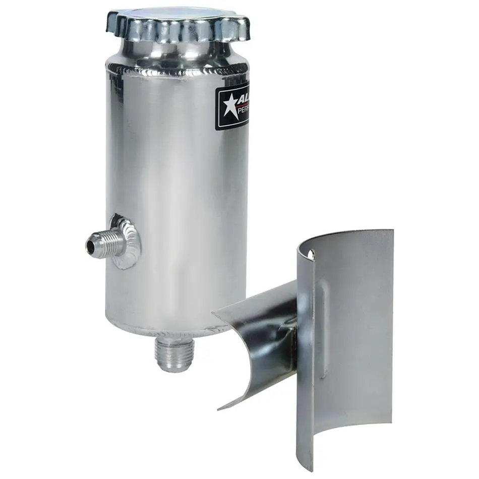 Allstar Performance Power Steering Reservoir – Compact Aluminum Tank With Mounting Bracket (All36130) 1