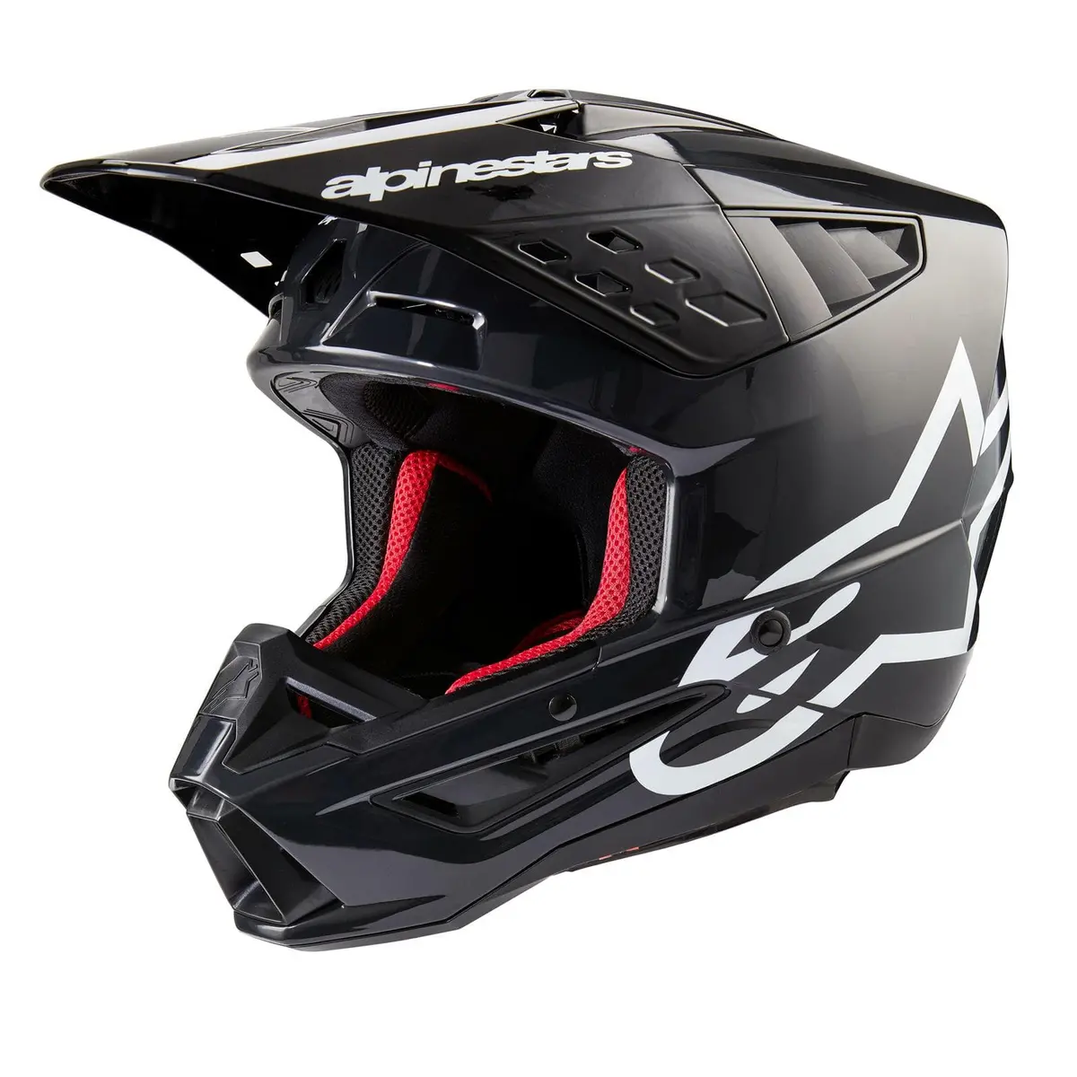 Alpinestars Sm5 Off-Road Motorcycle Helmet – Xs Size (Model 8306423-9190) 1