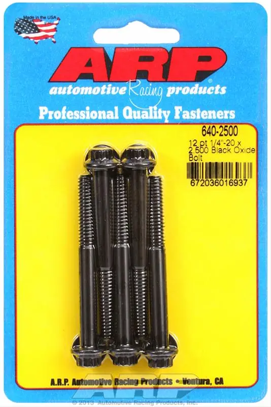 Arp Chromoly Steel Bolts – High-Tensile Strength 640-2500 1