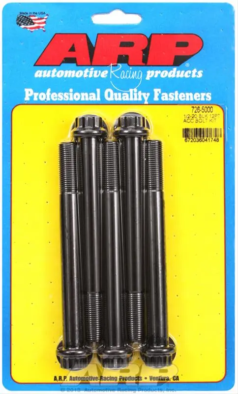 Arp 726-5000 Chromoly Engine Bolts – Grade 8.8 Metric Fasteners 1