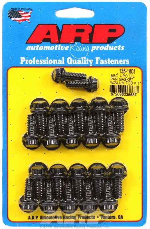 Arp Oil Pan Bolt Kit – Precision Engineered 135-1801 1