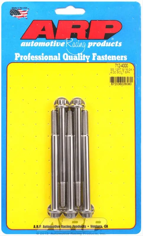 Arp 712-4000 Stainless Steel Engine Fasteners 1