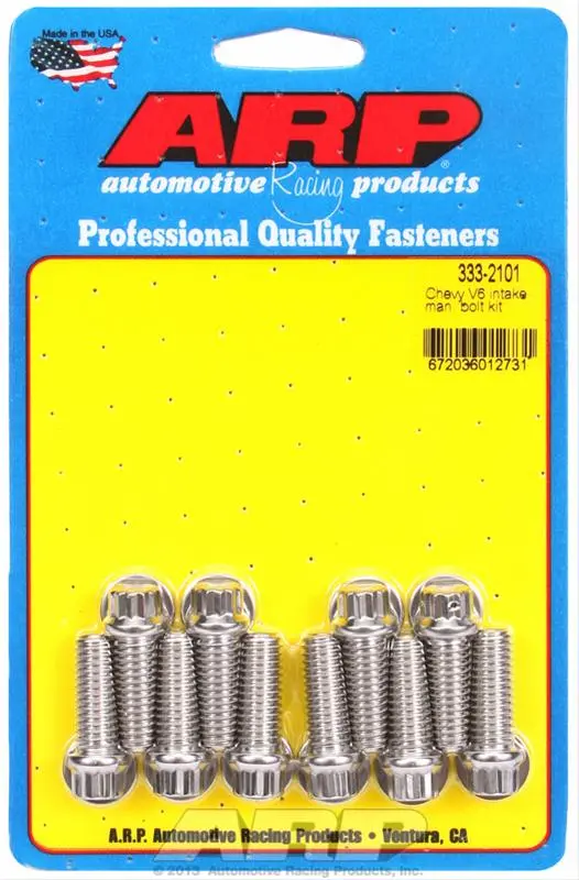 Arp Stainless Steel Intake Manifold Bolt Kit – 333-2101 1