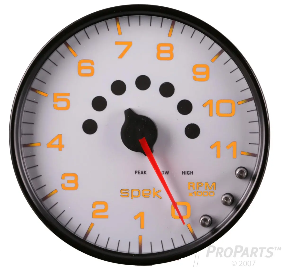 Autometer Spek-Pro Digital Tachometer – 0–10,000 Rpm, Programmable Shift Light (P239128) 1