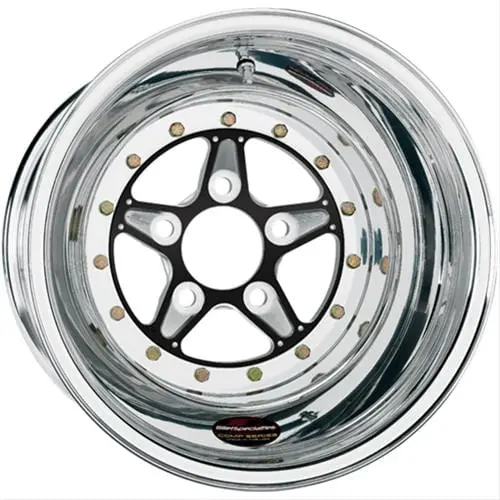Billet Specialties Bcs035106150 Comp 5 Series Black Wheel – 15X6 Inch, 5-Lug 1