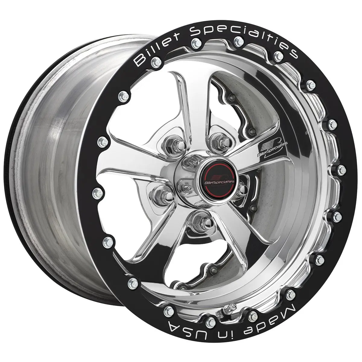 Billet Specialties Rdb95127340N Custom Forged Wheel – 17X9 Inch, Matte Black Finish 1