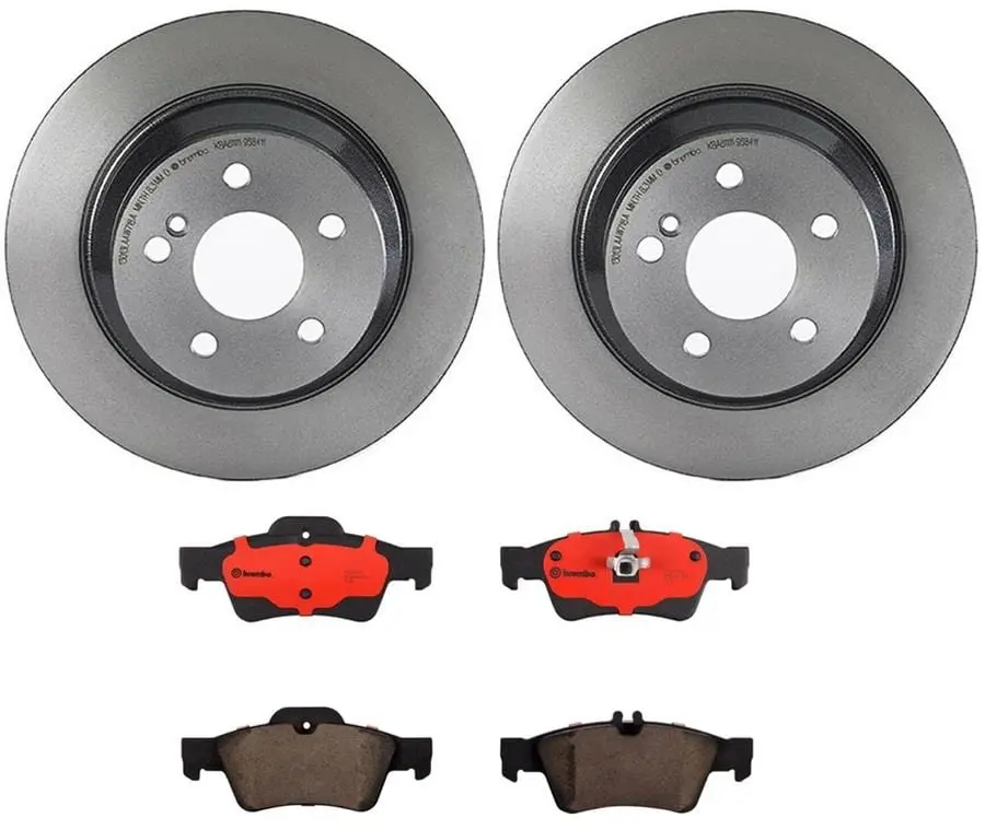 Brembo Kt00340 Brake Kit – Premium Disc Rotor And Pad Assembly 1
