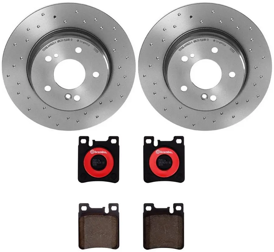 Brembo Ktx0059 Brake Pad And Rotor Replacement Kit 1