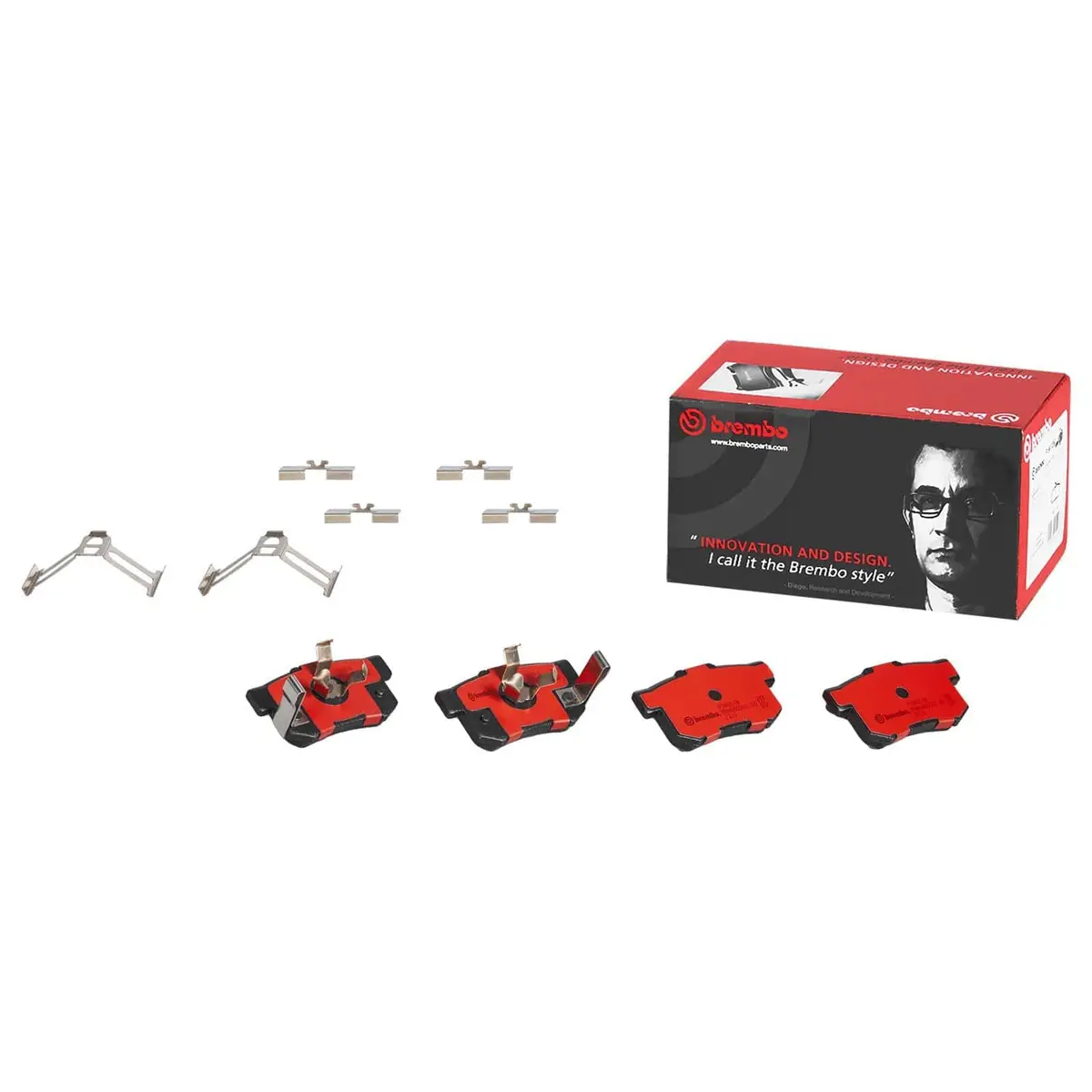Brembo P28051N Nao Ceramic Brake Pad Set 1
