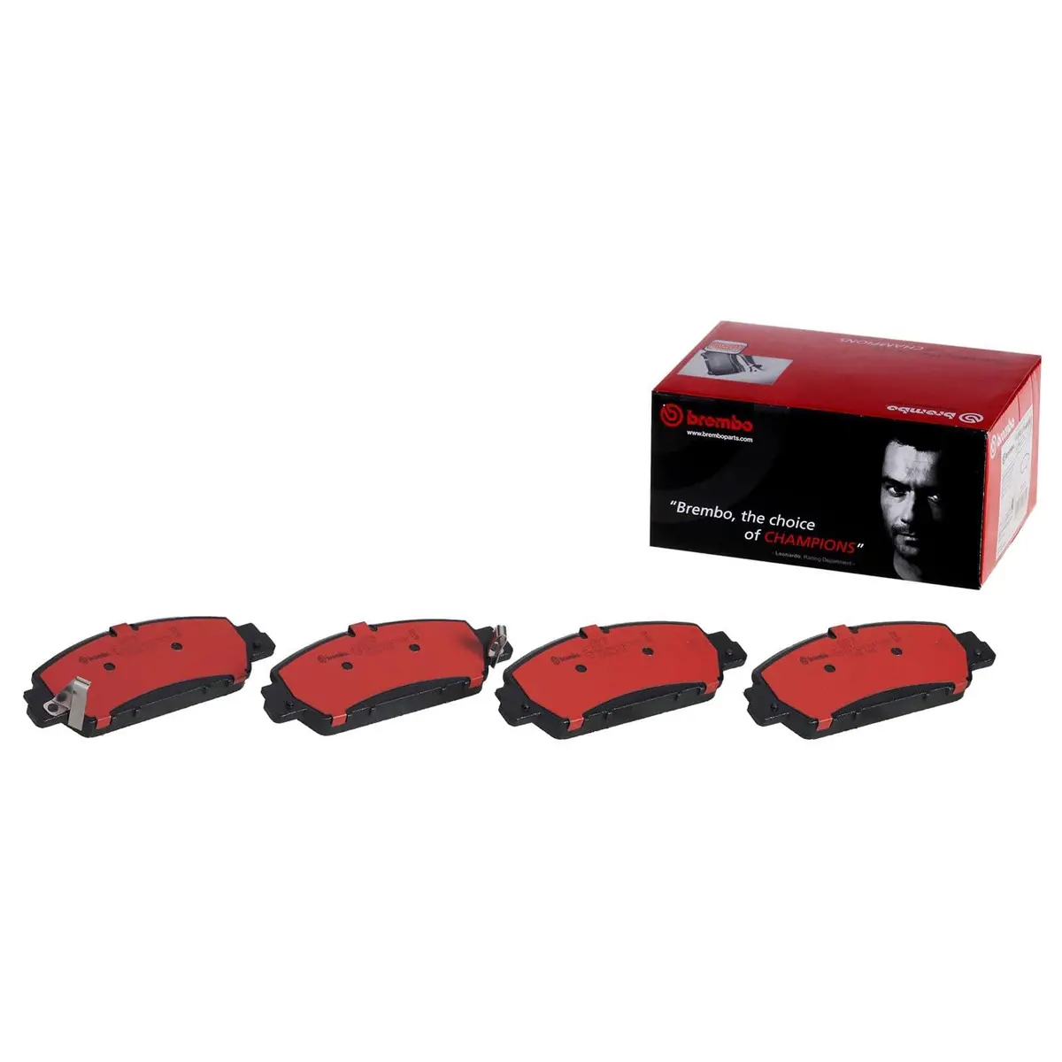 Brembo P28077N Nao Ceramic Brake Pads – Quiet & Low-Dust 1