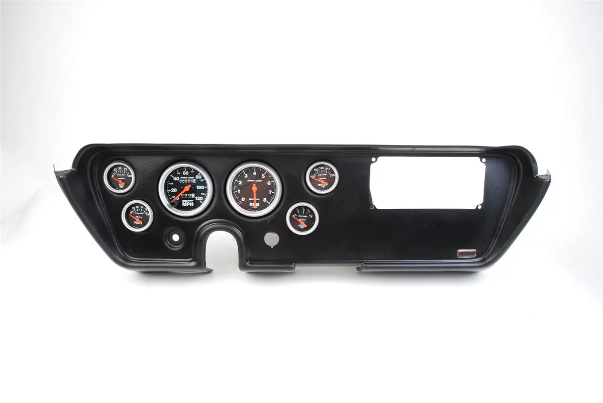 Classic Thunder Road 411670211 Dash Panel With Autometer Gauges 1
