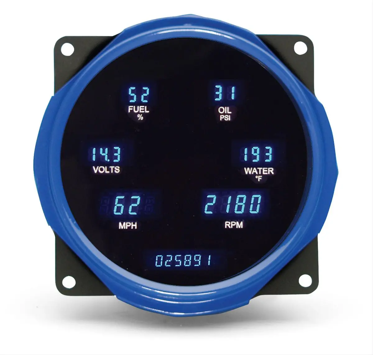 Dakota Digital Vfd3-55J-Cj-Z Direct-Fit Vehicle Gauge Kit 1