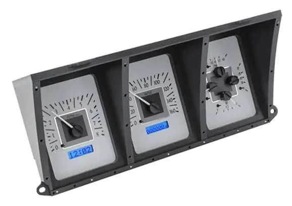 Dakota Digital Vhx-73F-Pu-S-B Analog Gauge Cluster – Direct-Fit For Classic Trucks 1