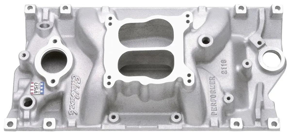 Edelbrock Performer Intake Manifold – Part Number Ed2116, Carbureted V8 Fitment 1