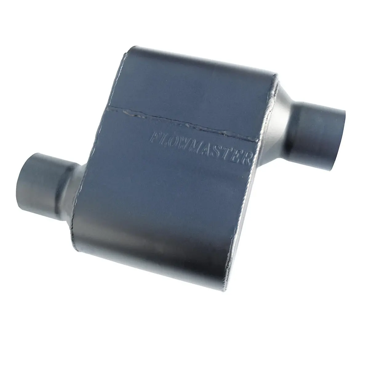 Flowmaster Super 10 Series Muffler – 842518, Aggressive Tone, Straight-Through Perforated Core 1
