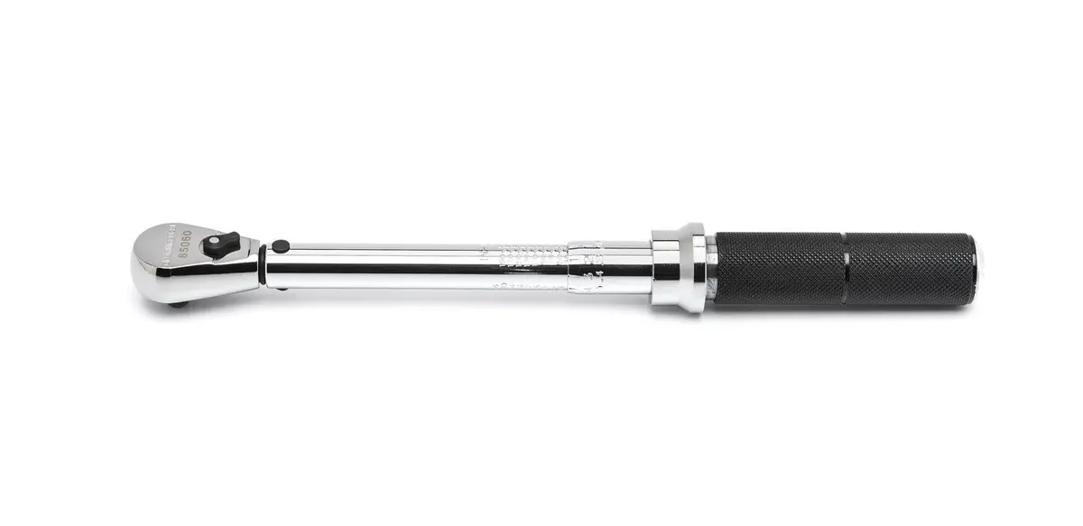 Gearwrench 85060M Click-Type Torque Wrench – 1/2" Drive, 20–150 Ft-Lb 1