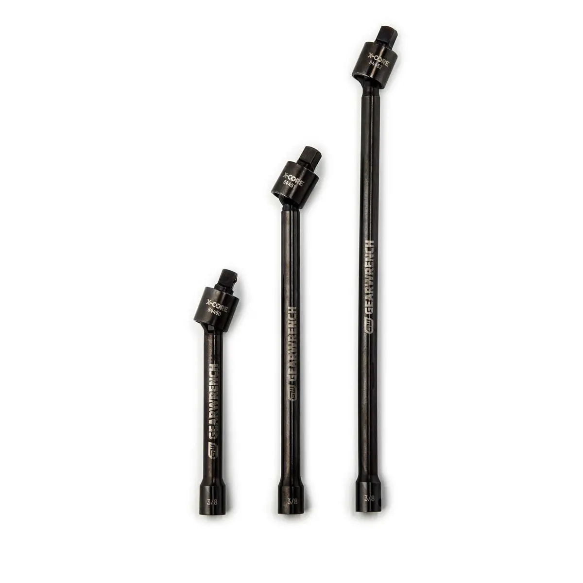 Gearwrench X-Core Pinless Universal Impact Joint Extension Set — 84453, 3-Piece Metric Kit 1