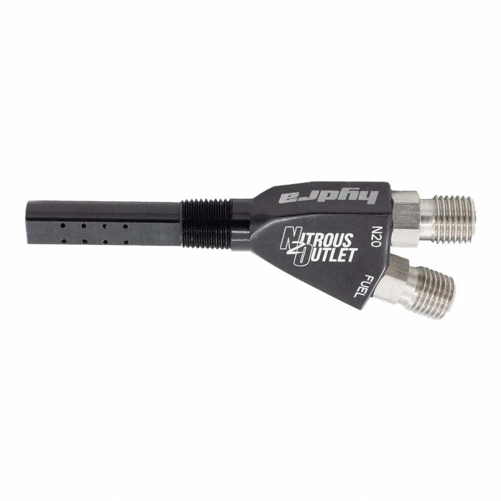 Nitrous Outlet 00-40015 Nitrous Nozzle – Stainless Steel, Optimized Spray Pattern 1