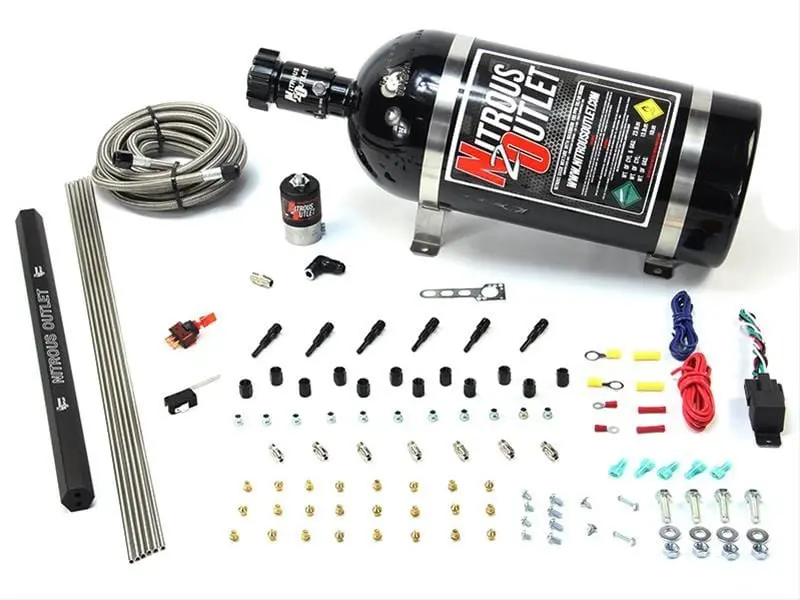 Nitrous Outlet Al-Charge Nitrous Oxide System Kit - Model 00-10472-Alc-H-R-00 1