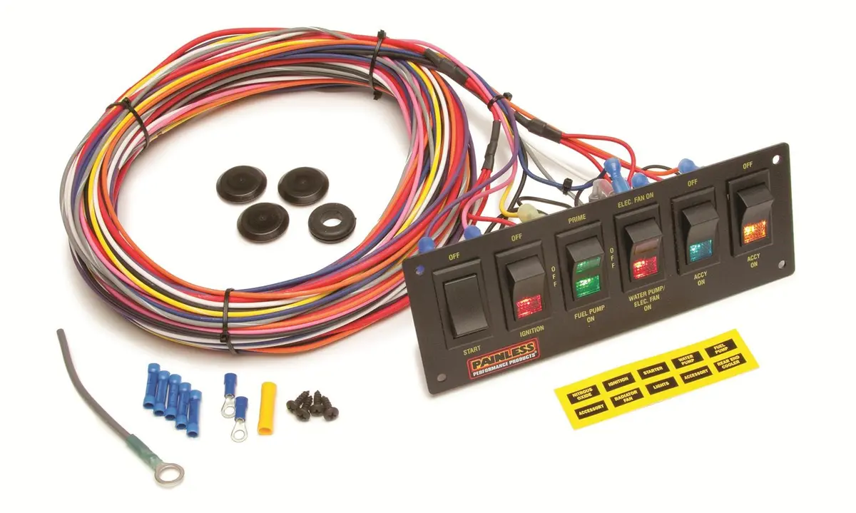 Painless Performance 50406 Custom Switch Panel 1