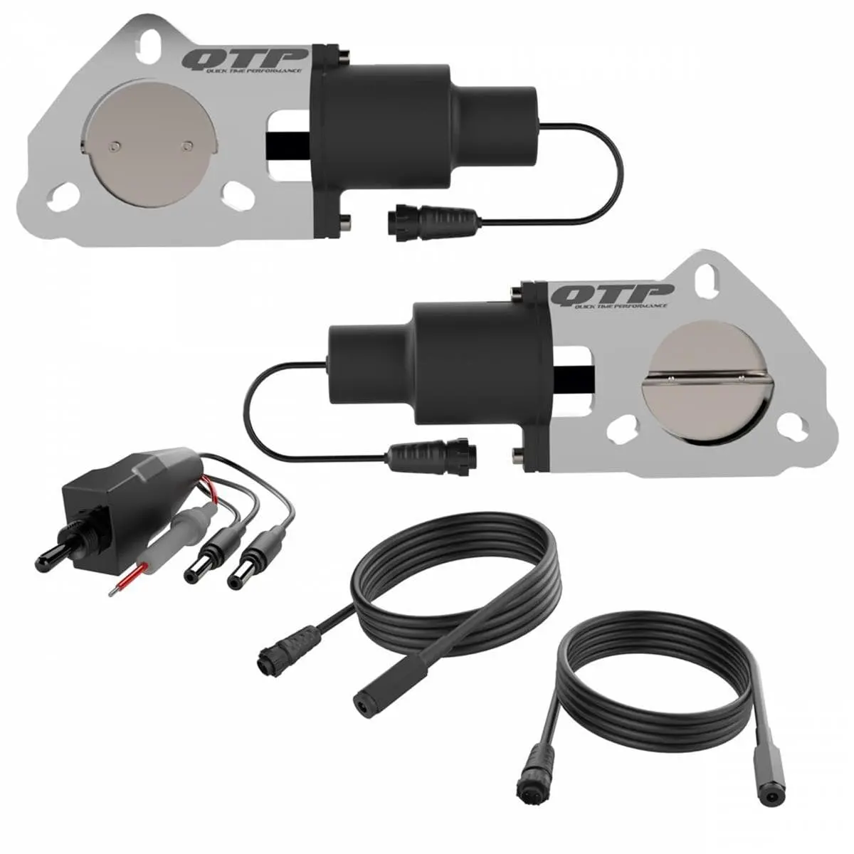 Quick Time Qtec50Cpt1 Electric Exhaust Cutout – 5-Inch Diameter, Cnc-Machined 1