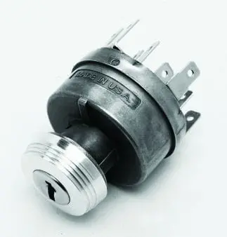 So-Cal Speed Shop Art Deco–Style Polished Ignition Switch (Model So001-60752) 1