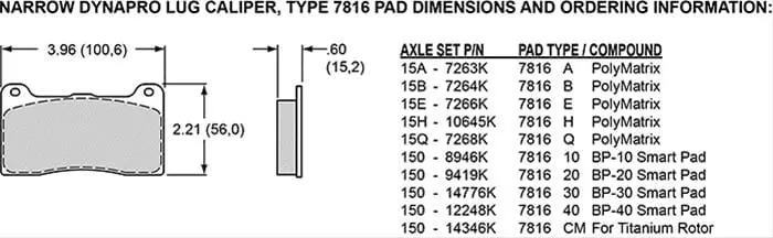 Wilwood Forged Narrow Dynalite Brake Calipers – Lightweight Aluminum Design (120-11578-P) 2