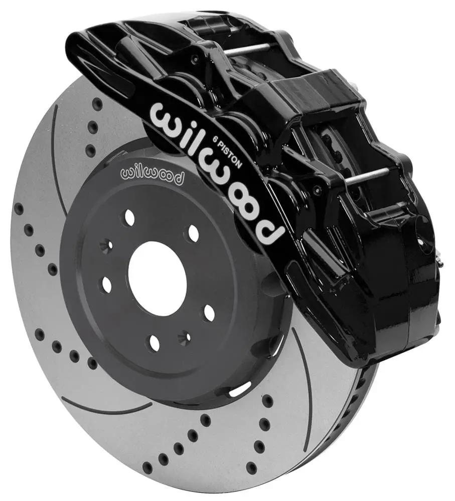 Wilwood Sx6R 140-17004-D Big Brake Front Kit – Six-Piston Calipers 1